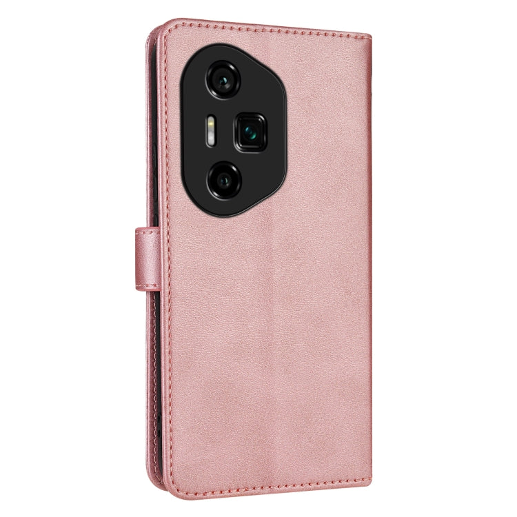 For Honor 300 Ultra AZNS Skin Feel Calf Texture Flip Leather Phone Case(Rose Gold) - Honor Cases by AZNS | Online Shopping UK | buy2fix