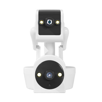 ESCAM PT212 4MP Dual Lens Robot Dog WiFi Camera Supports Cloud Storage/Two-way Audio/Night Vision, Specification:EU Plug - Wireless Camera by ESCAM | Online Shopping UK | buy2fix
