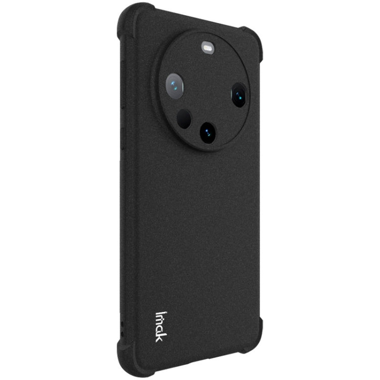 For Huawei Mate 60 Pro imak Shockproof Airbag TPU Phone Case(Matte Black) - Huawei Cases by imak | Online Shopping UK | buy2fix