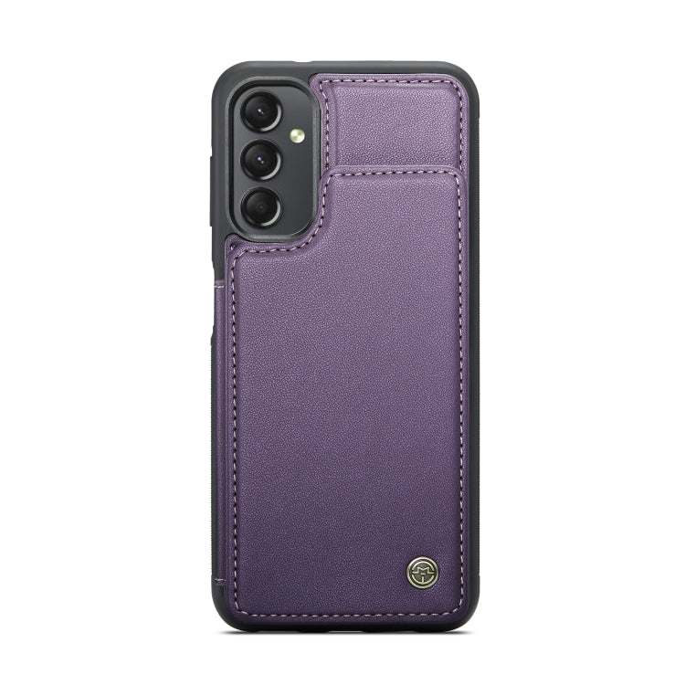 For Samsung Galaxy A24 4G CaseMe C22 Card Slots Holder RFID Anti-theft Phone Case(Purple) - Galaxy Phone Cases by CaseMe | Online Shopping UK | buy2fix