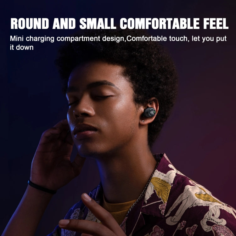 ONIKUMA T305 Digital Display Wireless Bluetooth Earphone(Black) - Bluetooth Earphone by ONIKUMA | Online Shopping UK | buy2fix