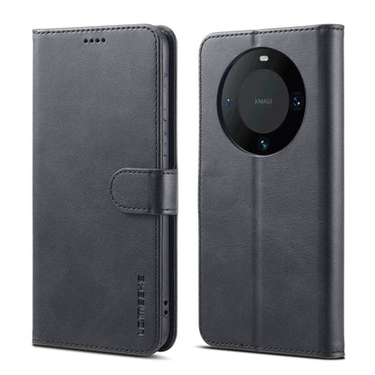 For Honor X50 LC.IMEEKE Calf Texture Leather Phone Case(Black) - Honor Cases by LC.IMEEKE | Online Shopping UK | buy2fix