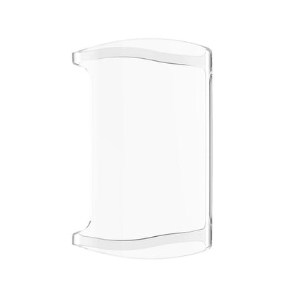 For Fitbit Charge 6 / 5 Full Coverage TPU Electroplated Watch Protective Case(Transparent White) - Watch Cases by buy2fix | Online Shopping UK | buy2fix