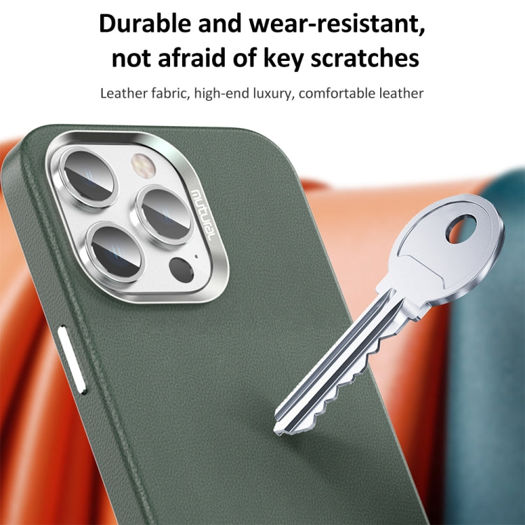 For iPhone 15 Pro Mutural Mingdian Series MagSafe Magnetic Phone Case(Green) - iPhone 15 Pro Cases by Mutural | Online Shopping UK | buy2fix