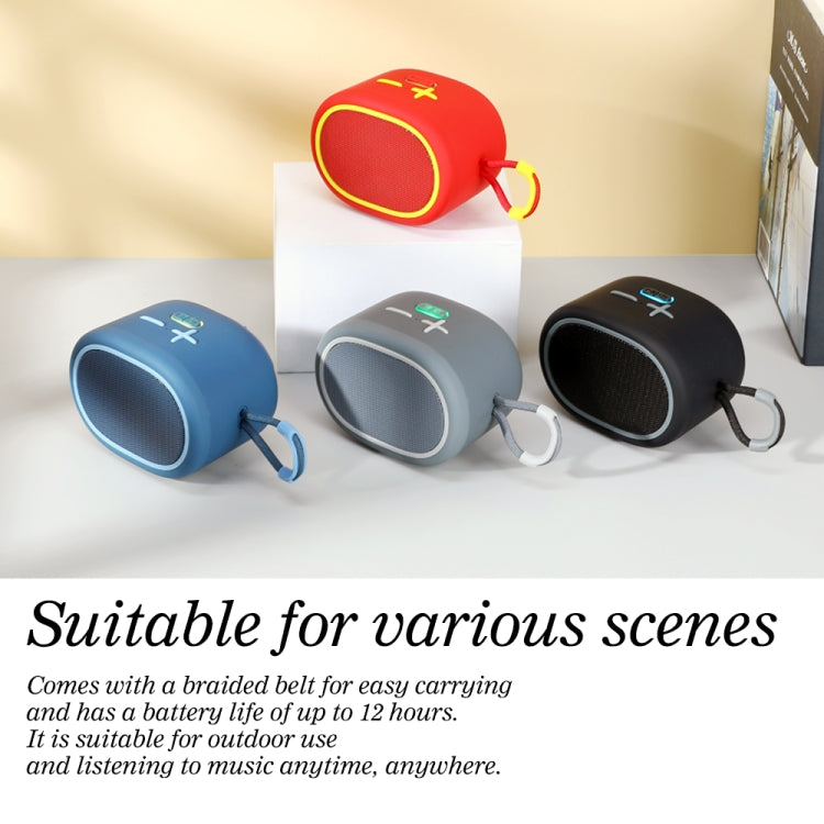 T&G TG662 Portable Subwoofer Wireless Bluetooth Speaker(Red) - Desktop Speaker by T&G | Online Shopping UK | buy2fix
