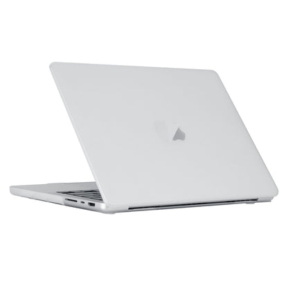 For MacBook Pro 14.2 inch 2024 Laptop Matte Style Protective Case(Transparent) - MacBook Pro Cases by buy2fix | Online Shopping UK | buy2fix