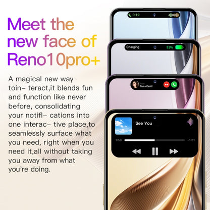 Reno10Pro+ / U22, 3GB+32GB, 6.53 inch Screen, Face Identification, Android 8.1 MTK6737 Quad Core, Network: 4G, OTG, Dual SIM(Purple) -  by buy2fix | Online Shopping UK | buy2fix