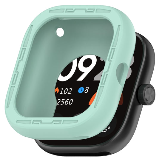 For Redmi Watch 4 Silicone Smart Watch Protective Case(Teal) - Watch Cases by buy2fix | Online Shopping UK | buy2fix