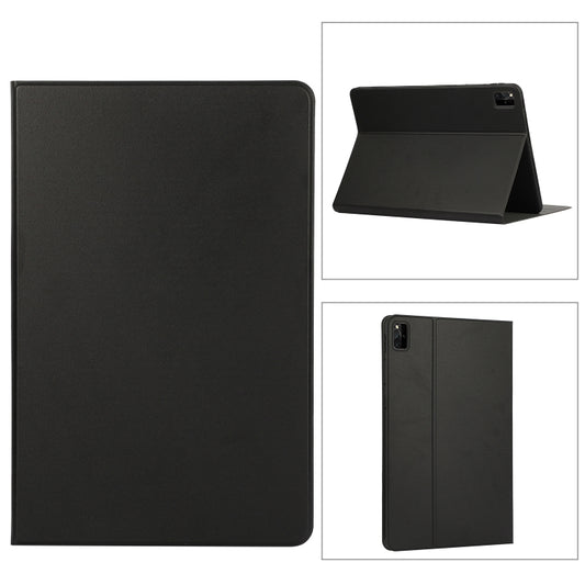 For Lenovo Tab M11 / Xiaoxin Pad 11 2024 Voltage Elastic Texture Flip Tablet Leather Case(Black) - Lenovo by buy2fix | Online Shopping UK | buy2fix