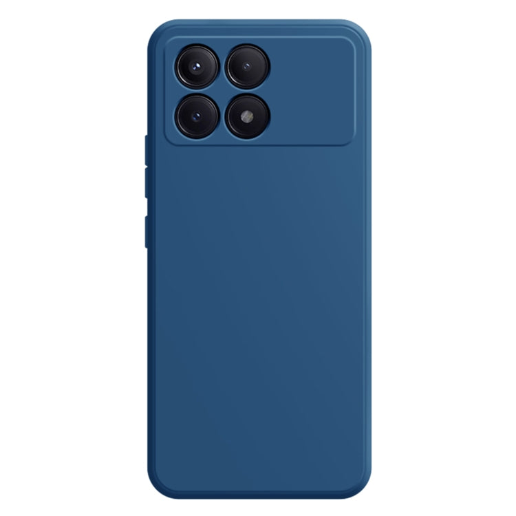 For Xiaomi Redmi K70 Pro Imitation Liquid Silicone Phone Case(Blue) - K70 Pro Cases by buy2fix | Online Shopping UK | buy2fix