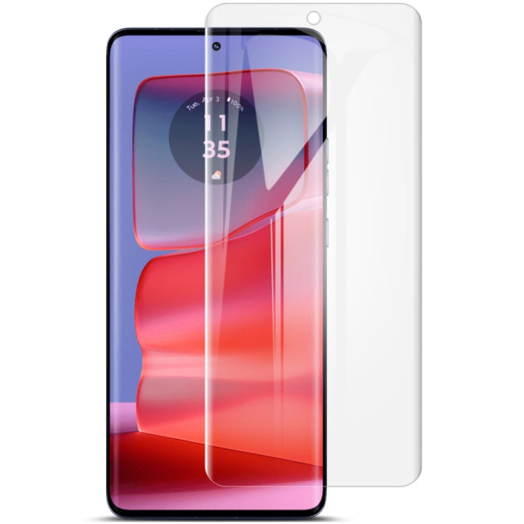 For Motorola Edge 50 Pro 5G 2pcs imak Curved Full Screen Hydrogel Film Protector - Motorola Tempered Glass by imak | Online Shopping UK | buy2fix