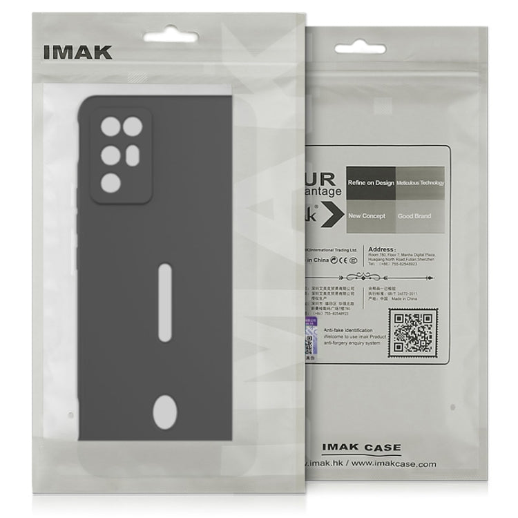 For Realme 12 Pro 5G/12 Pro+ 5G imak UC-4 Series Straight Edge TPU Phone Case(Black) - Realme Cases by imak | Online Shopping UK | buy2fix
