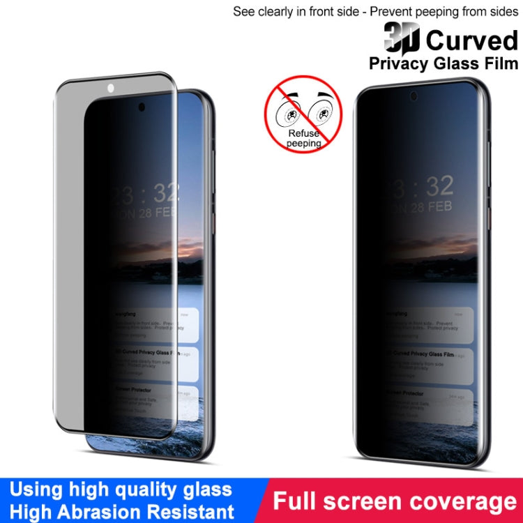 For Huawei Pura 70 Pro / 70 Pro+ imak 3D Curved HD Full Screen Anti-spy Tempered Glass Protective Film - Huawei Tempered Glass by imak | Online Shopping UK | buy2fix