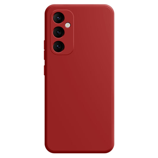 For Samsung Galaxy A35 Imitation Liquid Silicone Phone Case(Dark Red) - Galaxy Phone Cases by buy2fix | Online Shopping UK | buy2fix