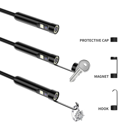 AN112 8mm Double Lenses HD Industry Endoscope Support Mobile Phone Direct Connection, Length:3.5m Hard Tube -  by buy2fix | Online Shopping UK | buy2fix
