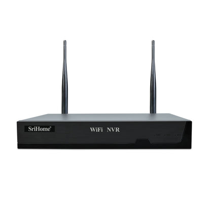 SriHome NVS001E-IPC047 Ultra HD 4 Channel WiFi Network Video Recorder Set(EU Plug) - Video Recorder Kit by SriHome | Online Shopping UK | buy2fix