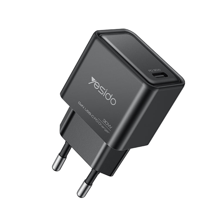 Yesido YC63 PD 30W USB-C/Type-C Interface GaN Fast Charging Charger(EU Plug) - USB Charger by Yesido | Online Shopping UK | buy2fix