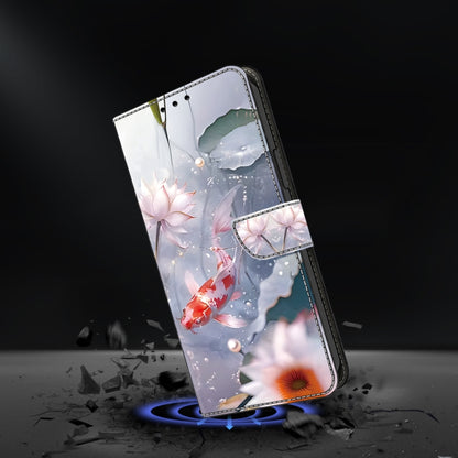 For Samsung Galaxy S24 Ultra 5G Crystal Painted Leather Phone case(Koi) - Galaxy S24 Ultra 5G Cases by buy2fix | Online Shopping UK | buy2fix