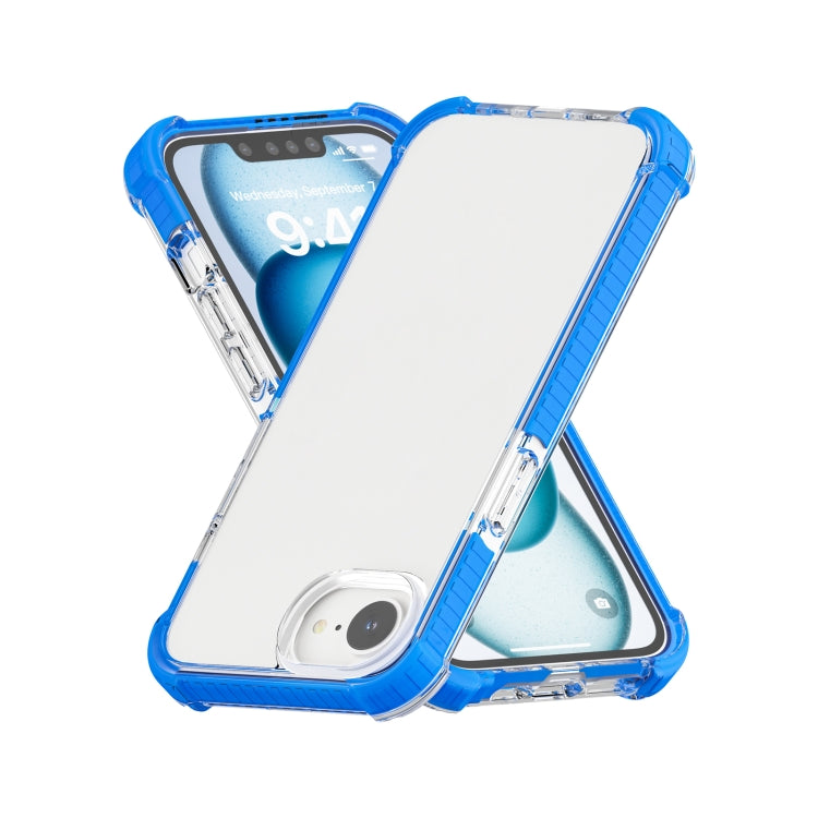 For iPhone SE 2024 Acrylic Full Coverage Shockproof Phone Case(Blue) - More iPhone Cases by buy2fix | Online Shopping UK | buy2fix