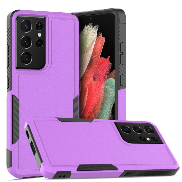 Samsung Galaxy S21 Ultra 5G 2 in 1 PC + TPU Phone Case(Purple) - Galaxy S21 Ultra 5G Cases by buy2fix | Online Shopping UK | buy2fix