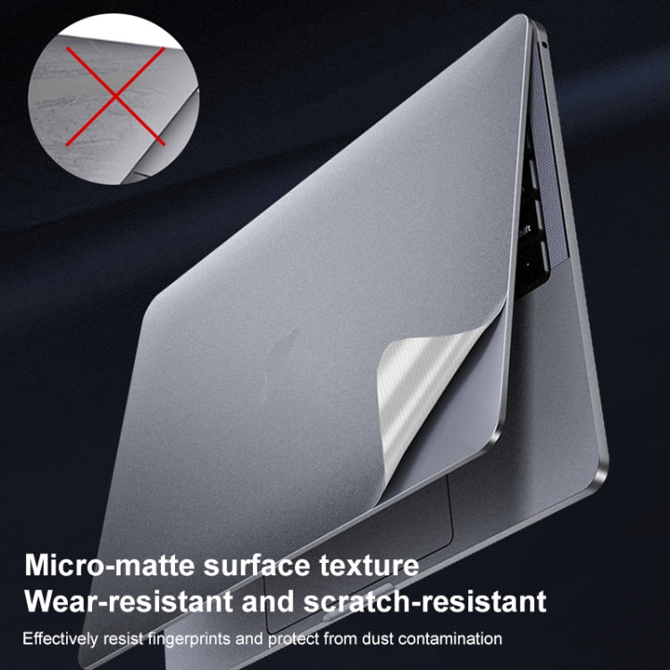 For MacBook Pro 14.2 inch 2021 ZGA 5 in 1 Laptop All-round Protective Film(Grey) - Skin Sticker by ZGA | Online Shopping UK | buy2fix