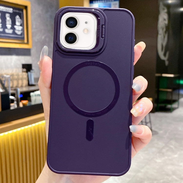 For iPhone 11 All-inclusive Magsafe TPU Phone Case(Dark Purple) - iPhone 11 Cases by buy2fix | Online Shopping UK | buy2fix