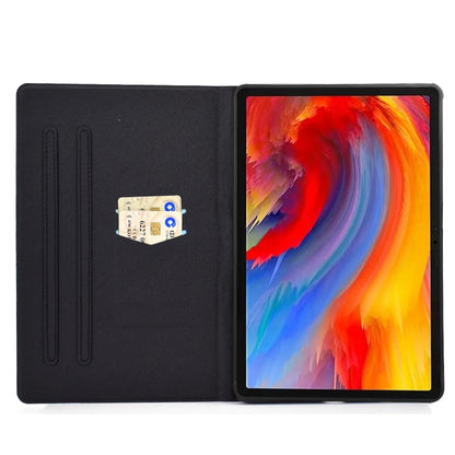 For Lenovo Tab M11 / Xiaoxin Pad 11 2024 Electric Pressed Colored Drawing Smart Leather Tablet Case(Starry Sky Reflection) - Lenovo by buy2fix | Online Shopping UK | buy2fix