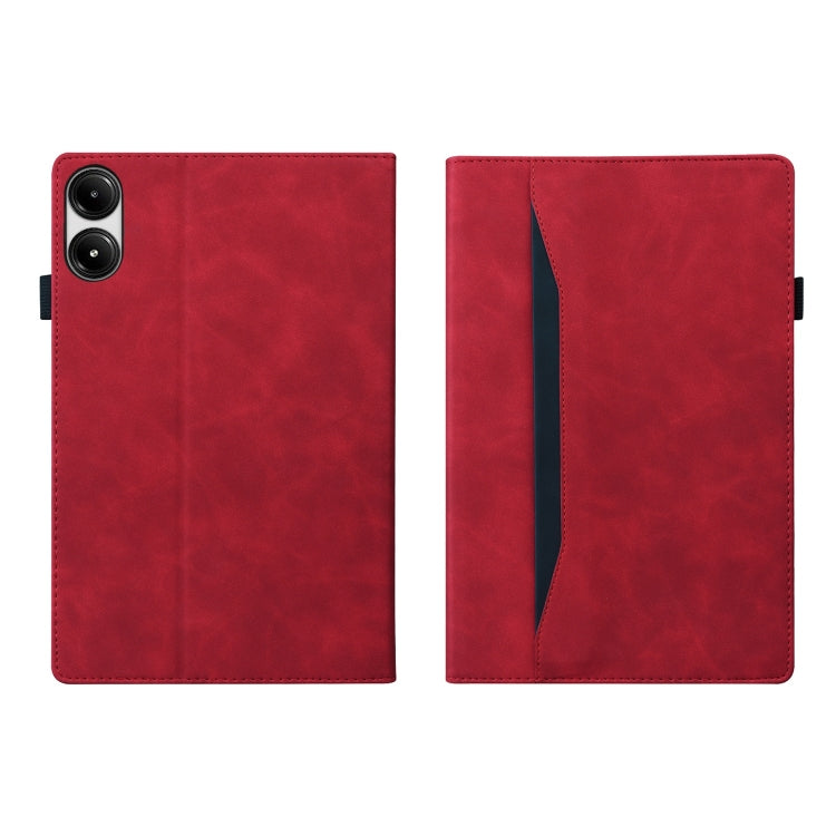 For Xiaomi Redmi Pad Pro 12.1 Splicing Shockproof Leather Tablet Case(Red) - More Tablet Cases by buy2fix | Online Shopping UK | buy2fix
