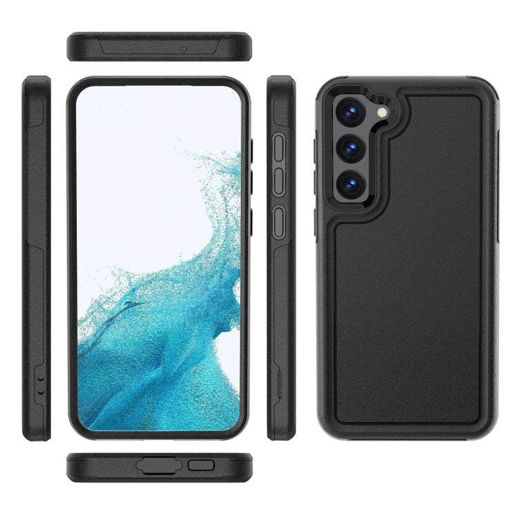 For Samsung Galaxy S23+ 5G RedPepper Armor PC Hybrid TPU Phone Case(Black) - Galaxy S23+ 5G Cases by RedPepper | Online Shopping UK | buy2fix