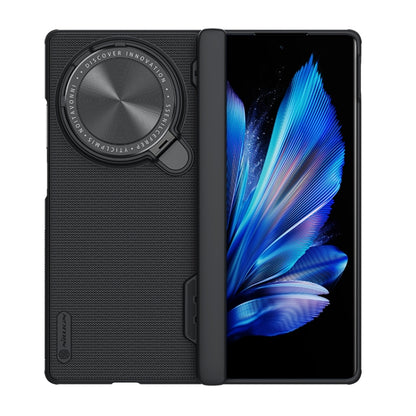 For vivo X Fold3 Pro NILLKIN Super Frosted Shield Prop PC + TPU Phone Case(Black) - vivo Cases by NILLKIN | Online Shopping UK | buy2fix