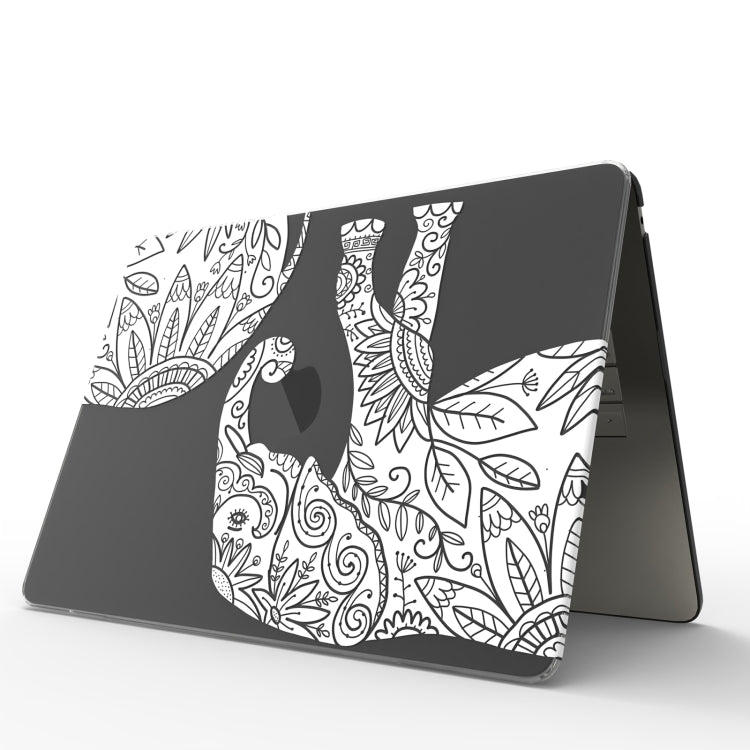 For MacBook Air 13.3 A1932 / A2179 / A2337 UV Printed Pattern Laptop Frosted Protective Case(DDC-864) - MacBook Air Cases by buy2fix | Online Shopping UK | buy2fix