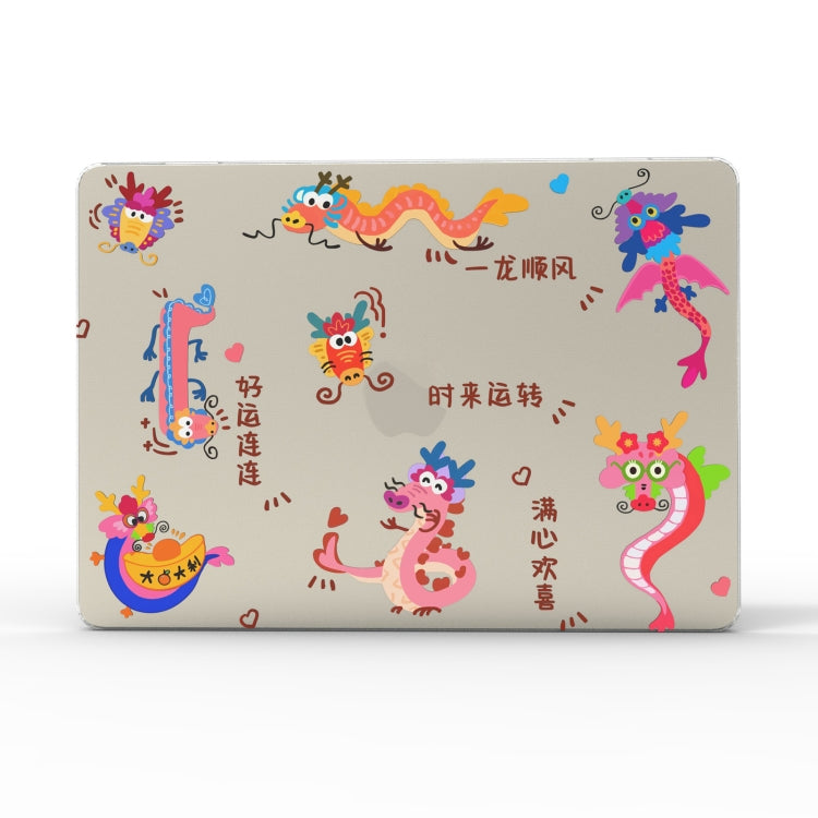 For MacBook Pro 13.3 Retina A1425 / A1502 UV Printed Pattern Laptop Frosted Protective Case(DDC-1683) - MacBook Cases by buy2fix | Online Shopping UK | buy2fix