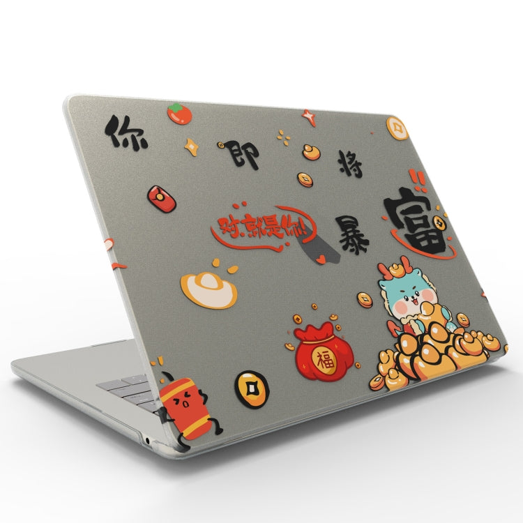 For MacBook Pro 14.2 A2992/A2918/A2779/A2442 UV Printed Pattern Laptop Frosted Protective Case(DDC-1689) - MacBook Pro Cases by buy2fix | Online Shopping UK | buy2fix