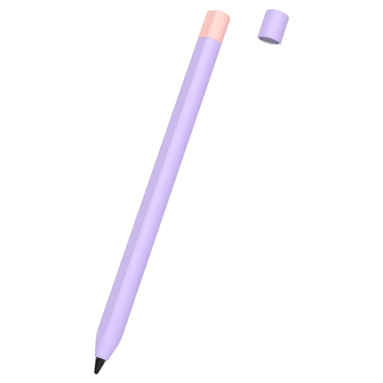 For Xiaomi Focus Pen III Stylus Pen Contrast Color Silicone Protective Case(Lavender) - Pencil Accessories by buy2fix | Online Shopping UK | buy2fix