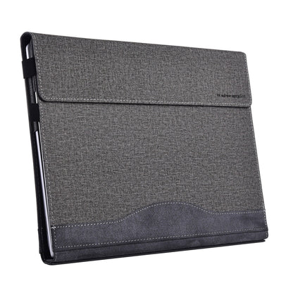 For Lenovo ThinkPad X1 Carbon 14 Gen 5 Cloth Texture Laptop Leather Protective Case(Space Ash) - Other by buy2fix | Online Shopping UK | buy2fix