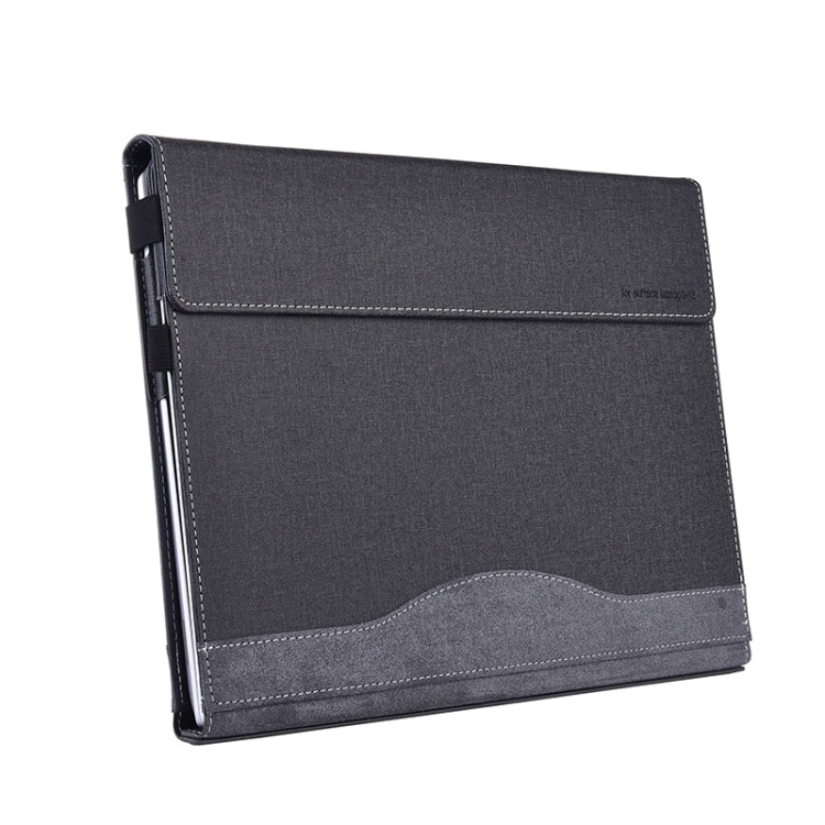 For Lenovo ThinkPad X1 Carbon 14 Gen 6 Cloth Texture Laptop Leather Protective Case(Black) - Other by buy2fix | Online Shopping UK | buy2fix