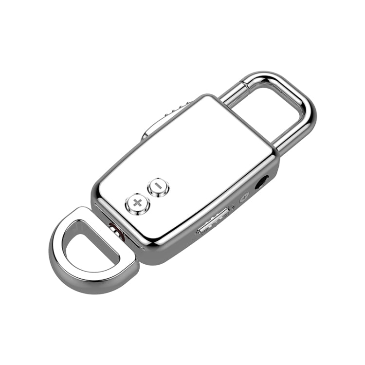 JNN S20 Zinc Alloy Keychain Voice Recorder, Memory:8GB(Silver) - Other Style by JNN | Online Shopping UK | buy2fix