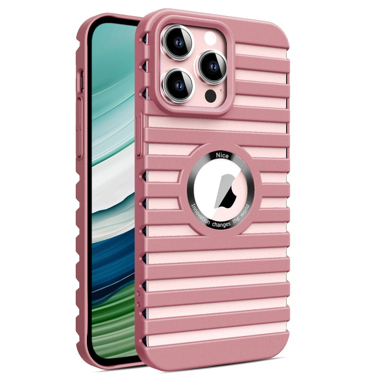 For iPhone 13 Pro Max Hollow Heat Dissipation MagSafe Magnetic PC Phone Case(Pink) - iPhone 13 Pro Max Cases by buy2fix | Online Shopping UK | buy2fix