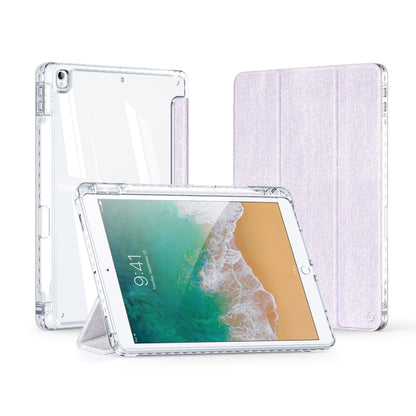 For iPad 7/8/9 10.2/Air 3/Pro 10.5 2017 DUX DUCIS Unid Series PU+TPU Smart Tablet Case(Purple) - More iPad Cases by DUX DUCIS | Online Shopping UK | buy2fix