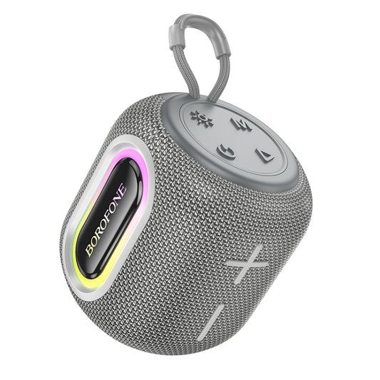 Borofone BR39 Portable Kaya Sports BT Speaker(Grey) - Desktop Speaker by Borofone | Online Shopping UK | buy2fix