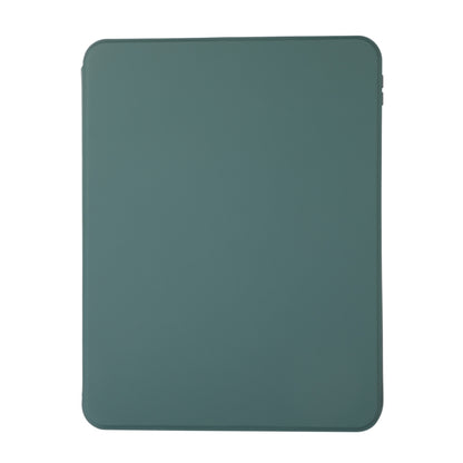 For iPad Pro 11 2024 2 in 1 Acrylic Split Rotating Leather Tablet Case(Pine Needle Green) - iPad Pro 11 2024 Cases by buy2fix | Online Shopping UK | buy2fix