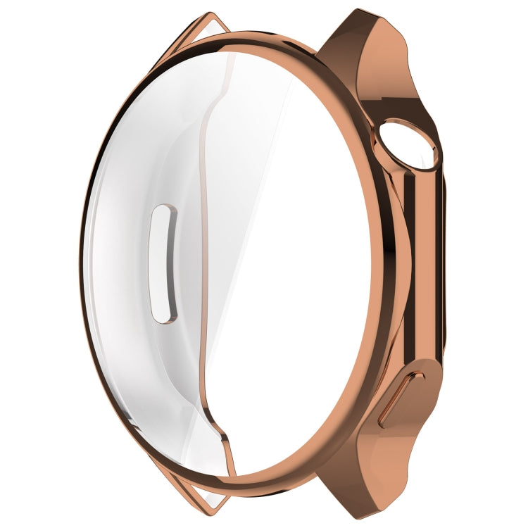 For OPPO Watch X / OnePlus Watch 2 Full Coverage TPU Electroplated Watch Protective Case(Rose Gold) - Watch Case by buy2fix | Online Shopping UK | buy2fix