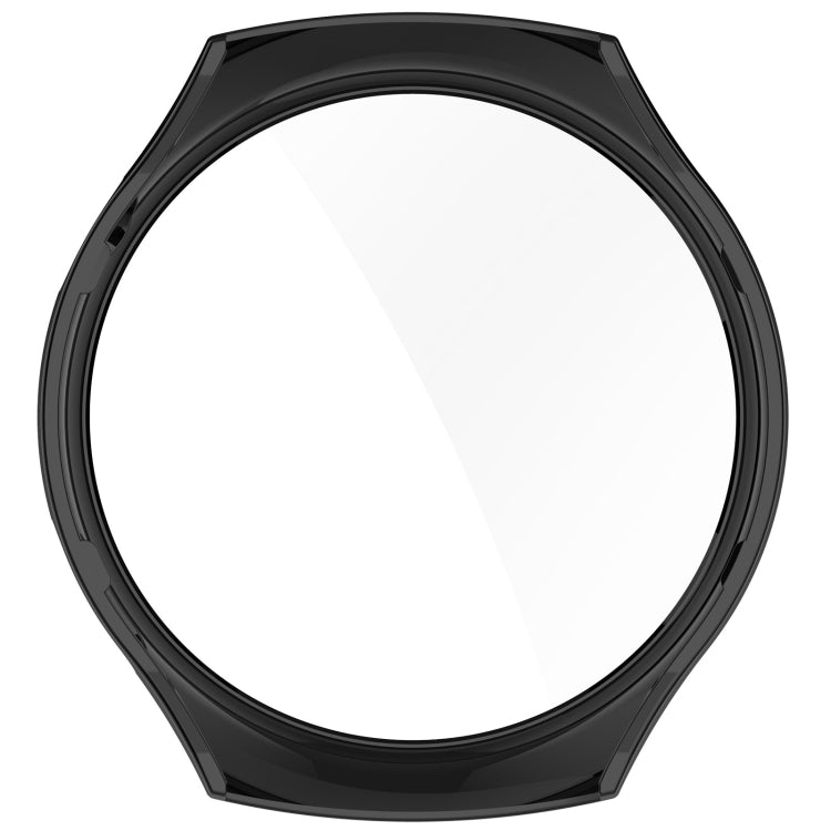 For Huawei Watch 4 Pro Space Edition PC + Curved Glass Film Integrated Watch Protective Case(Black) - Watch Cases by buy2fix | Online Shopping UK | buy2fix