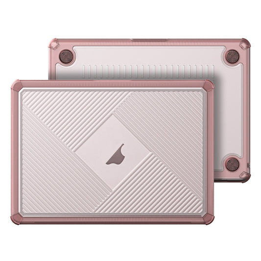 For MacBook Air 15.3 2023/2024 A2941 DUX DUCIS LCGH Laptop Frosted Protective Case(Pink) - MacBook Air Cases by DUX DUCIS | Online Shopping UK | buy2fix