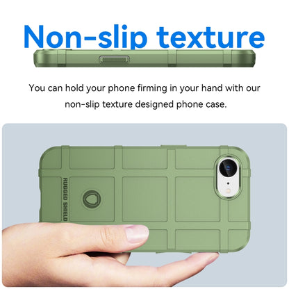 For iPhone SE 2024 Full Coverage Shockproof TPU Phone Case(Green) - More iPhone Cases by buy2fix | Online Shopping UK | buy2fix