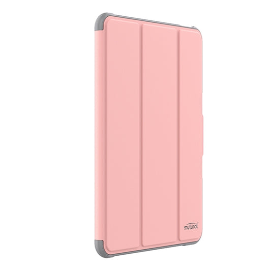 For iPad Air 11 2024 Mutural PC Hybrid TPU Leather Smart Tablet Case(Pink) - iPad Air 11 2024 Cases by Mutural | Online Shopping UK | buy2fix