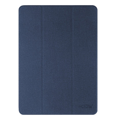 For iPad Pro 13 2024 Mutural YASHI Series Tablet Leather Smart Case(Blue) - iPad Pro 13 2024 Cases by Mutural | Online Shopping UK | buy2fix