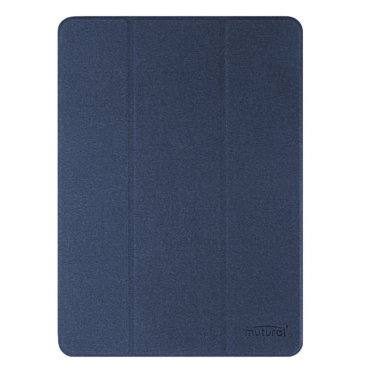 For iPad Pro 13 2024 Mutural YASHI Series Tablet Leather Smart Case(Blue) - iPad Pro 13 2024 Cases by Mutural | Online Shopping UK | buy2fix
