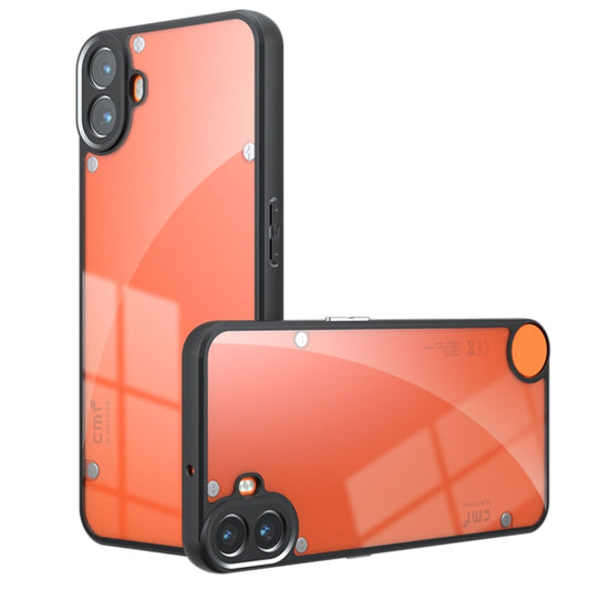 For Nothing CMF Phone 1 Armor Precise Hole PC Hybrid TPU Phone Case(Transparent) - More Brand by buy2fix | Online Shopping UK | buy2fix