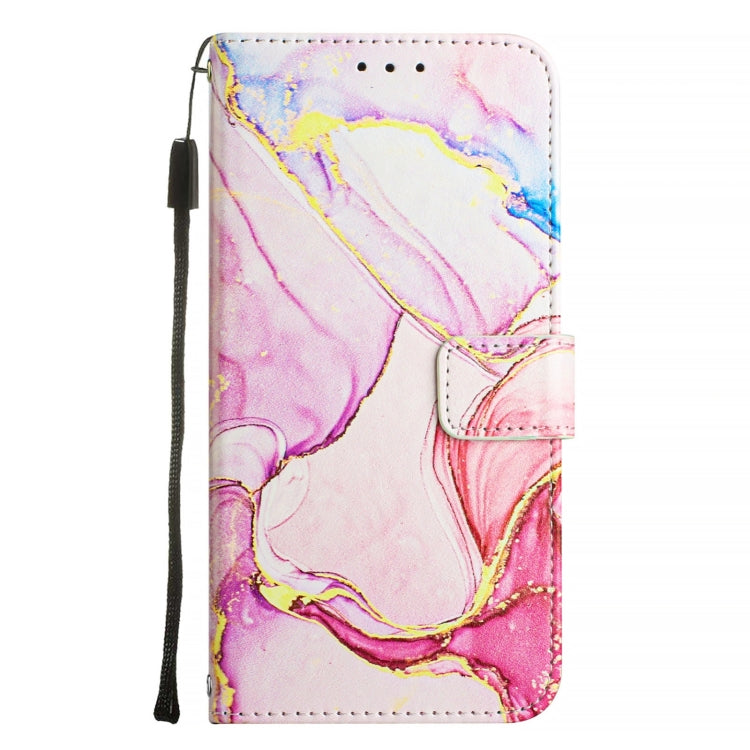 For Xiaomi Redmi K70 / K70 Pro PT003 Marble Pattern Flip Leather Phone Case(Rose Gold) - K70 Cases by buy2fix | Online Shopping UK | buy2fix